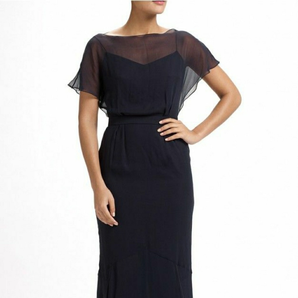 Beulah London Navy dress. Size UK 10. EUC.